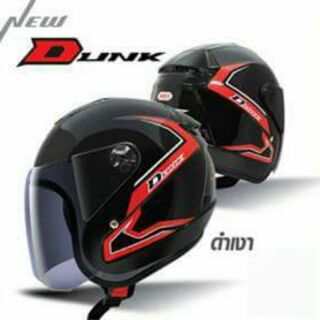 หมวกกันน็อค Index  รุ่น  dunk   สีดำเงา  ( ของแท้ )