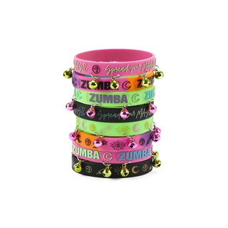 Zumba Vibes Rubber Bracelet 8 PK (กำไลยางออกกำลังกายซุมบ้า)