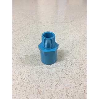 ข้อต่อเกลียวนอก เกลียวนอก pvc ขนาด 1/2"(4หุน) เกรดเกษตร