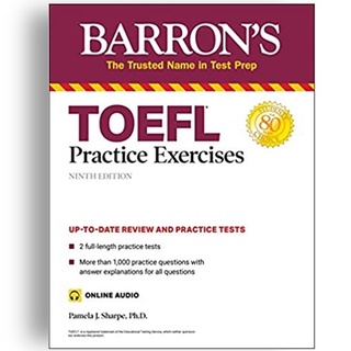 (C221) 9781438012599 TOEFL PRACTICE EXERCISES (WITH ONLINE AUDIO) (BARRONS)