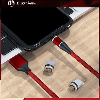 Bur_ สายชาร์จแม่เหล็ก Micro USB Type-c QC 3.0 1/2 เมตร ชาร์จเร็ว