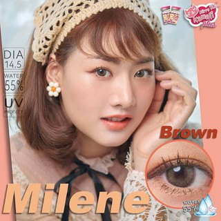 🔥 คอนแทคเลนส์  kitty kawaii : Milene ขนาดกลาง