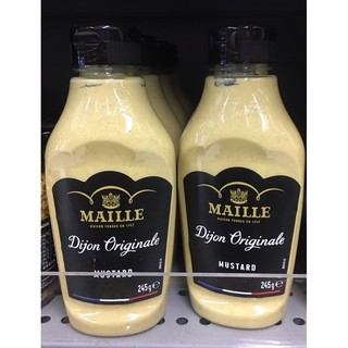 มายด์สควีชดิจองมัสตาร์ ด 245ก Maille Dijon Mustard 245g 1ชิ้นราคา329บาท