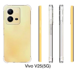 เคสใสกันกระแทกVivo V23(5G)/V25(5G)V25Pro//V23E/V21(5G)/V15/V15pro/V19/V9/V7/V5/Y76/Y72/