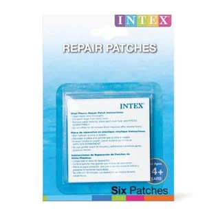 แผ่นกาวปะ 1 แผ่น แปะกันสระน้ำรั่ว เป่าลม INTEX แผ่นปะสระน้ำ ของแท้ คุณภาพดี ใช้งานได้เลย ติดแน่น