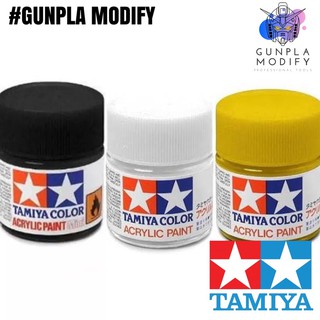 TAMIYA XF1 XF2 XF3 สีสูตรอะคริลิค ชนิดสีด้าน Acrylic 10 ml