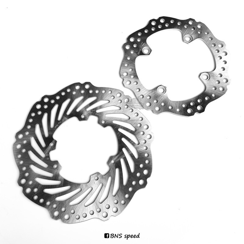 จานดิสเบรคหน้า-หลัง CRF250/300L/M/Rally (แท้ศูนย์ Honda 43351-KZZ-901, 45351-KZZ-901)