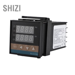 Shizi เครื่องควบคุมอุณหภูมิดิจิทัล Pid จอแสดงผล Hd หลายสัญญาณ เทอร์โมสตัทปรับได้อัตโนมัติ 220V