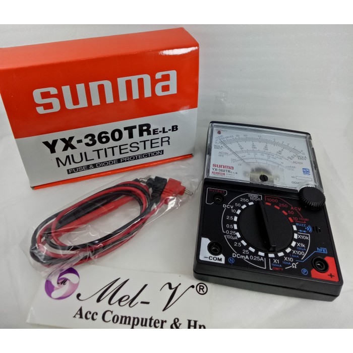 SUNWA YX360TR MultiTester / เครื่องทดสอบมัลติ / Sunwa Analog Avometer