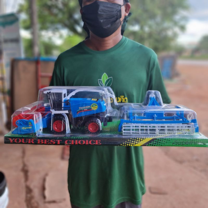 ของเล่นรถฟาร์ม รถไถ รถเกษตร
