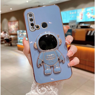 เคสโทรศัพท์มือถือชุบไฟฟ้า ลายนักบินอวกาศ สําหรับ HUAWEI nova5T Nove4E nova3 nova4 nova3i