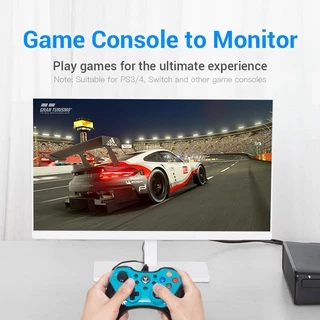 Vention ส่งเร็วจากประเทศไทย อะแดปเตอร์ Bi-wayVention Dvi To Hdmi Dvi - D 24 + 1 Male To Hdmi Female Cable Connector for Hdtv Projector PC