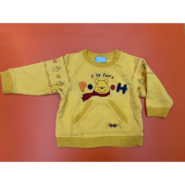 Pooh เสื้อกันหนาวเด็ก มือสอง size 95 (อายุ 2-3 ขวบ)