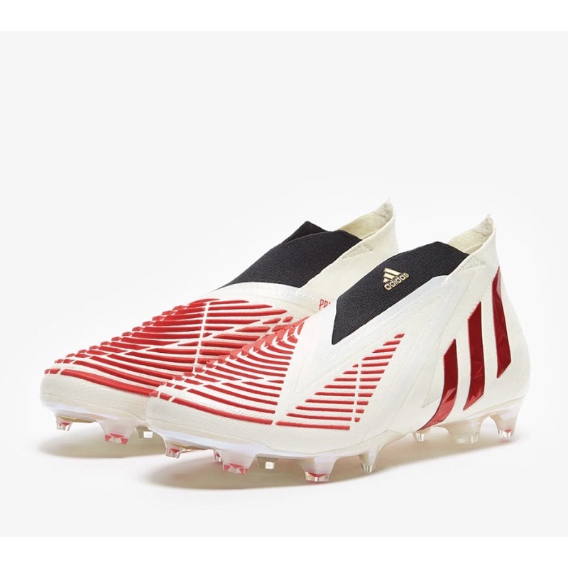 รองเท้าสตั๊ด Adidas Predator Edge + โคตรท็อปไร้เชือก ส่งฟรี ปักชื่อรองเท้าได้ฟรี