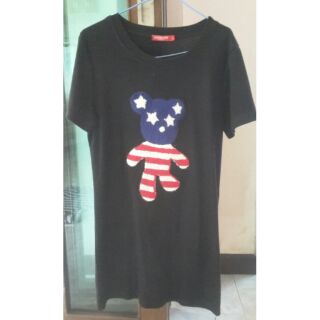 เดรสสั้น เสื้อตัวยาว