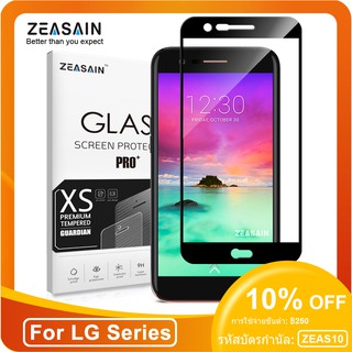 Zeasain 9 H กระจกนิรภัยกันรอยหน้าจอสําหรับ Lg G 6 G 7 V 20 K 10 2017