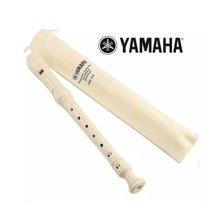 ขลุ่ย Recorder YAMAHA YRS-23 สีขาวพร้อมถึงใส่อย่างดี