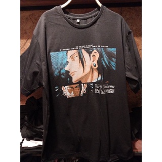 เสื้อยืดผ้าฝ้ายพรีเมี่ยม เสื้อยืด Jujutsu Kaisen มหาเวทย์ผนึกมาร&gt;Geto Sukuru T-shirt