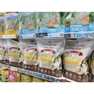 RANDOLPH OAT Hay หญ้าโอ๊ตระยะที่ดีที่สุดสำหรับกระต่ายและสัตว์กินพืชขนาดเล็ก ขนาด 500 กรัม