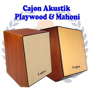 Cajon โบนัสไฟฟ้า และอะคูสติก ครบชุด