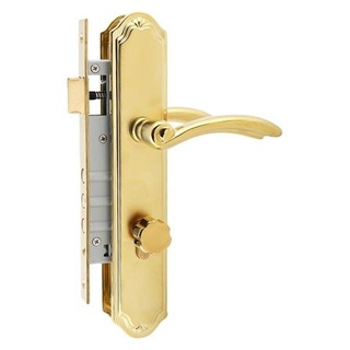 FREE HOME มือจับ MORTISE MUL-T-LOCK 2359 สีทอง มือบิดประตู กลอนประตู มือจับกลอนประตู