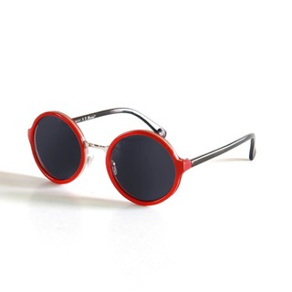 AJ Morgan Occasion Sunglasses Black/Red, Black Lens แว่นกันแดดสีดำ/แดง เลนส์ดำ