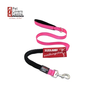 Zooland รุ่น STRETCH FREE ZSF-120 FLEXIBLE LEASH Size M สีชมพู