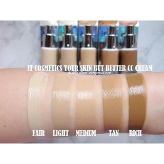 [พร้อมส่ง] IT Cosmetics Your Skin But Better CC Cream with SPF50 / Nude Glow SPF40 / Matte SPF40