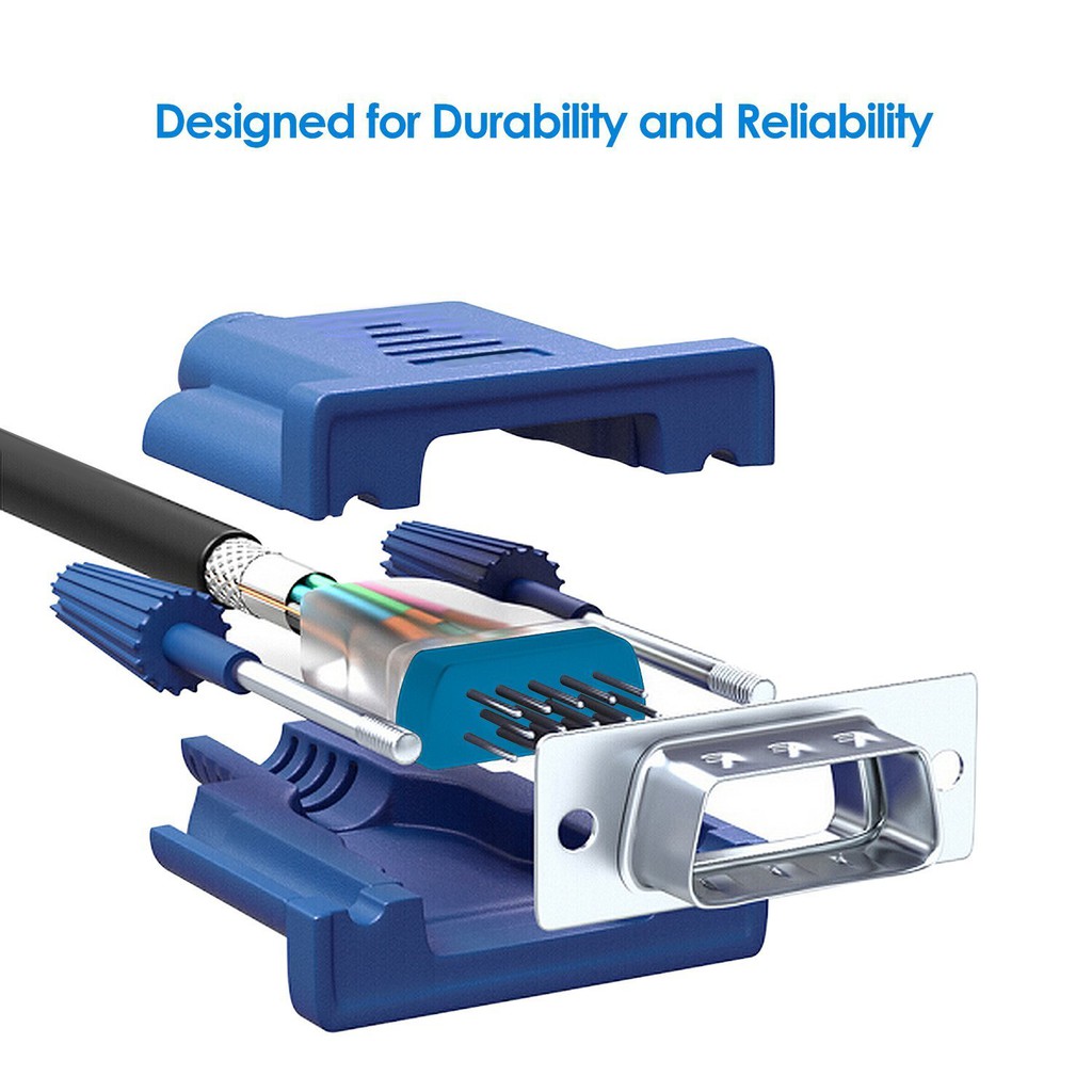 สายต่อจอ VGA Monitor สายต่อจอคอมพิวเตอร์ VGA MaleTo Male 15pin 1.8M สายเส้นใหญ่ สายหนา งานดี 3+4