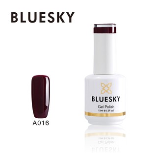 สีเจล Bluesky gel polish A16 สีม่วง