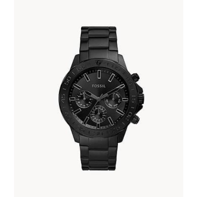 แท้ นาฬิกาFossil Bannon Multifunction Stainless Steel Watch BQ2587 หน้าปัด  45 mm.