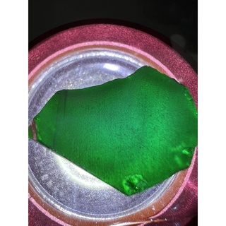 17 gram synthetic emerald uncut