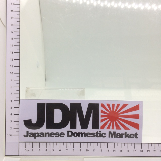 F03 JDM สติ๊กเกอร์สี่เหลี่ยม