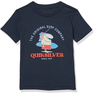 เสื้อยืดแขนสั้นลําลอง พิมพ์ลาย Quiksilver s Mr Surfman แฟชั่นสําหรับผู้ชาย