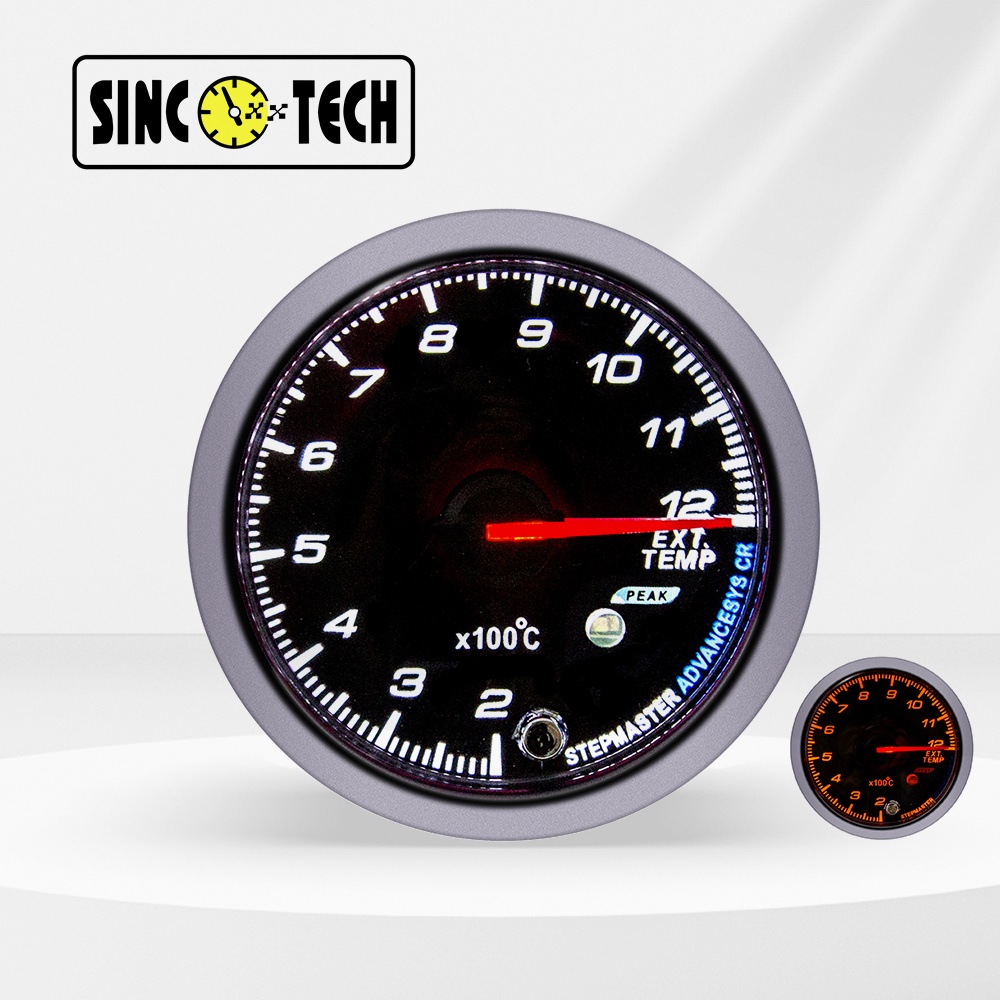 Sinco Tech เกจวัดอุณหภูมิไอเสีย 60 มม. EXT 6209