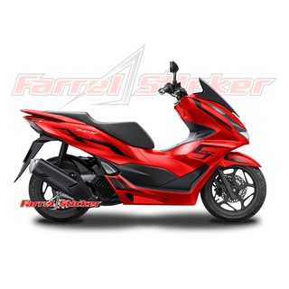 สติกเกอร์ PCX PCX 160 Red ct 01