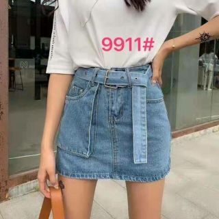 ❄️New❄️

J&amp;X Jeans 9911#  กระโปรงยีนส์เข็มขัด แต่งกระเป๋าข้างเก๋ๆ