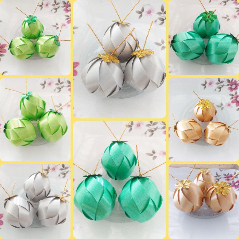 เหรียญโปรยทาน🌴 มะพร้าว🌴 10ชิ้นคละสีตัวเปล่า