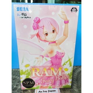 Re:zero REM Fairy Ballet. ของแท้ มือ 1. กล่องมีรอยยับเล็กน้อย