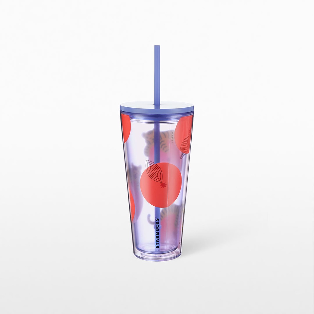 Starbucks Tigers With Tangerines Cold Cup 20oz. ทัมเบลอร์สตาร์บัคส์พลาสติกลายเสือ ขนาด 20ออนซ์ A11129917 #4