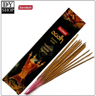 ธูปกำยานกลิ่นกฤษณา Sandesh Oudh Incense sticksกล่อง15ก้าน