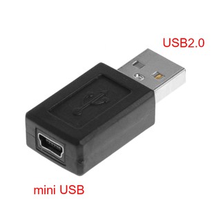 อะแดปเตอร์แปลง USB 2.0 Type A Male to Mini USB 5-pin Type B Female