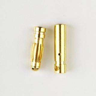 # EG ใหม่ 5.0 หญิง Gold Bullet Banana Plug Connectors RC แบตเตอรี่ตะขออิเล็กทรอนิกส์ QKC326