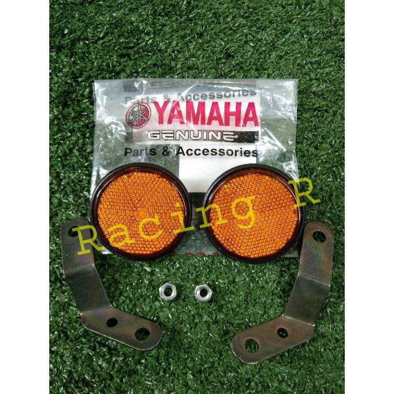 * Y80 Y15 Y15ZR LC135 II V1 V2 V3 V4 V5 V6 V7 V8 SRL115 FI FRONT FORK REPLLER + BRACKET L/R SET ORNE