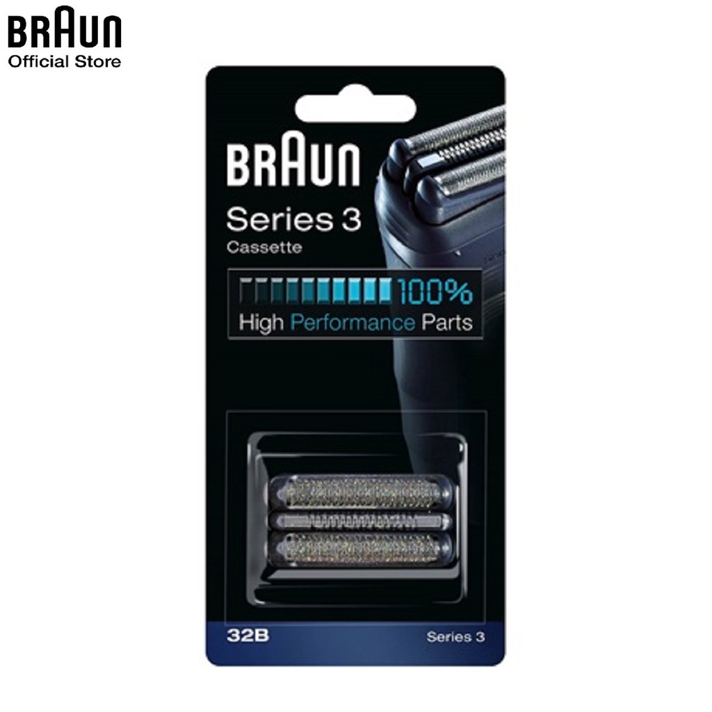 BRUAN แผ่นฟอยล์และใบมีดบราวน์ซีรี่ย์3 (32B)