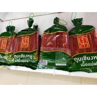 กุนเชียงหมูเนื้อนุ่ม เนื้อแน่น เจ้าสัว กุนเชียงหมูเต็มอิ่ม