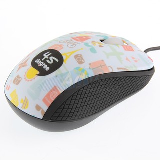 USB Optical Mouse 45 DEGREE (F-49)