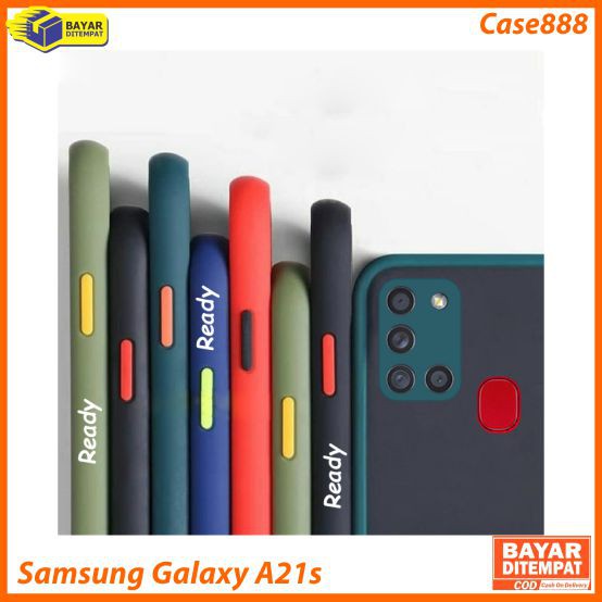 CASE888 เคส Candy สี Dove List สําหรับ Samsung Galaxy A21s