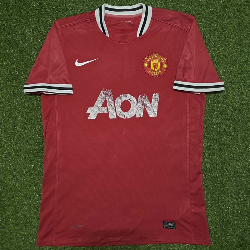 (MEN’S)(AAA) MANCHESTER UNITED 2011-12 Red Home Kit size M เสื้อบอล แมนเชสเตอร์ ยูไนเต็ด แมนยู ผีแดง