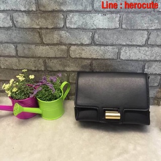 Zara CROSSBODY BAG WITH STRAP DETAIL ของแท้ ราคาถูก